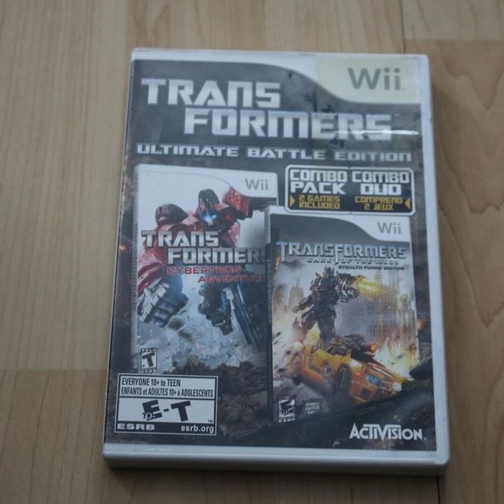 Transformers: Ultimate Battle Edition (Nintendo Wii, 2013) Complete ML157
